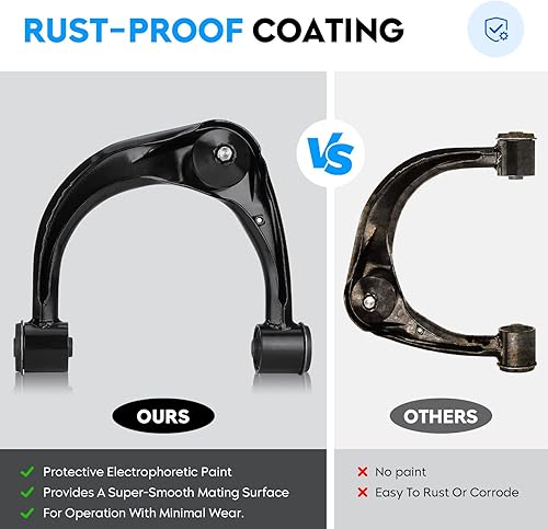 Miniatura 10 de Brazo de control inferior delantero con rótula para Lexus GX470 Toyota 4Runner 03-09, kit de suspensión FJ Cruiser 07-09 K620061 K620062 2PCS