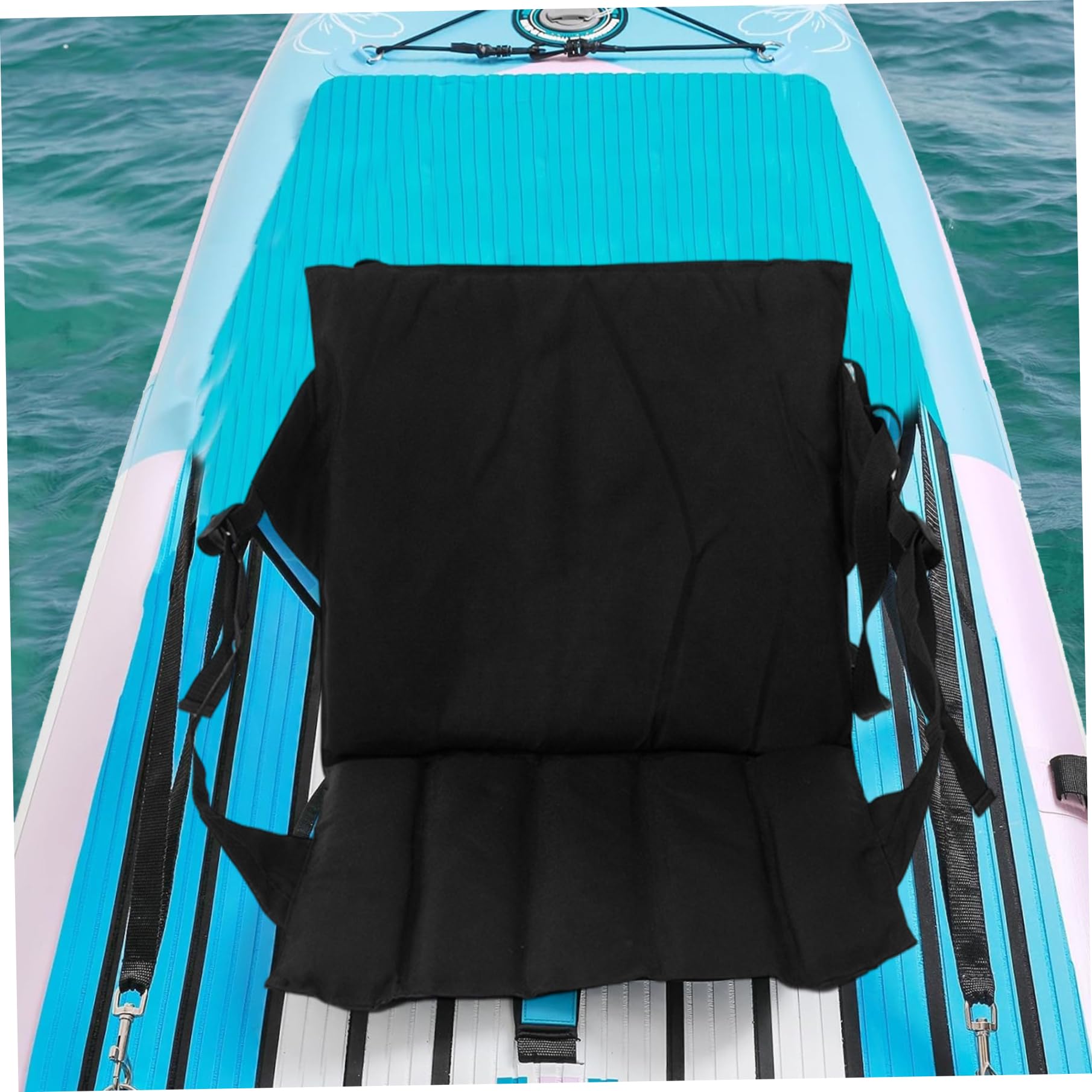 Asiento de Kayak EVA, cómodos asientos de Kayak ajustables, suaves y gruesos con soporte trasero para accesorios de surf