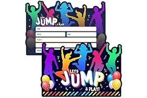 Naruto Bounce House or Jumping Party Invitations