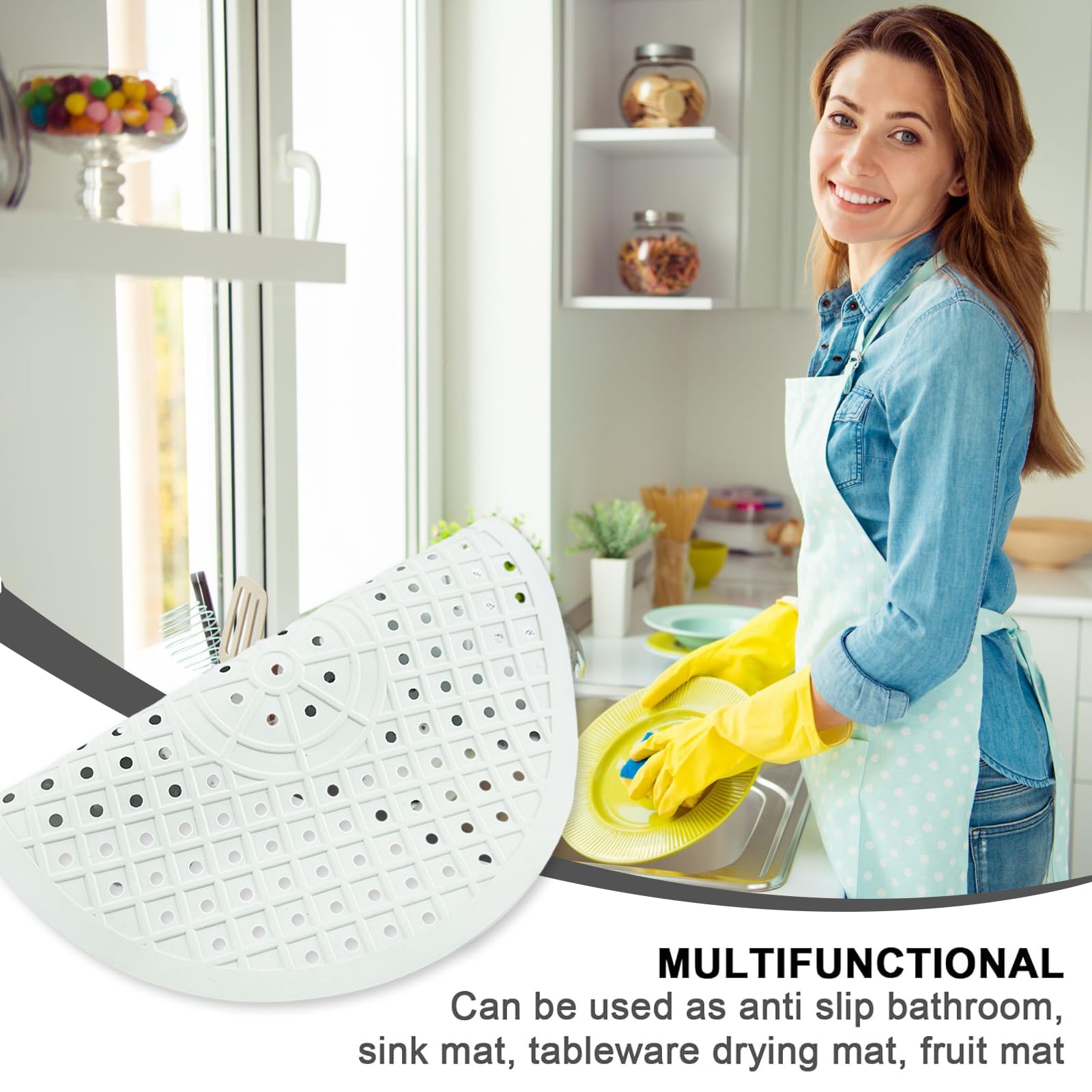 Tapis Vaisselle Absorbant Tapis Egouttoir Vaisselle Absorbant Egouttoir Cuisines，matériau Températures