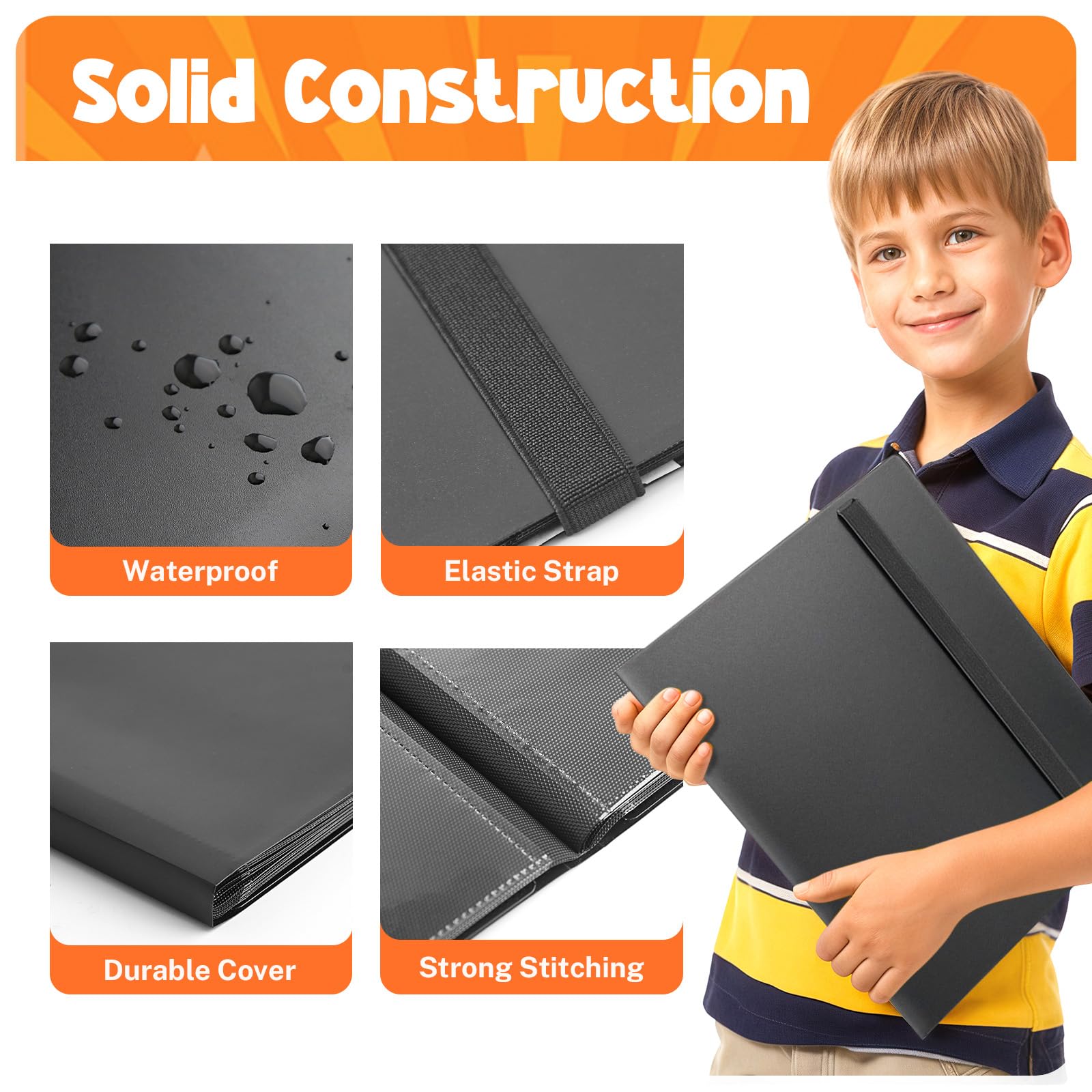 Amazon.com: Card Binder, 9 Pocket Trading Card Album Folder,20 Pages, 360  Card Capacity Sports Card Binder, Premium Card Binders Compatible with MTG,  TCG, Baseball Cards (Black) : Toys & Games