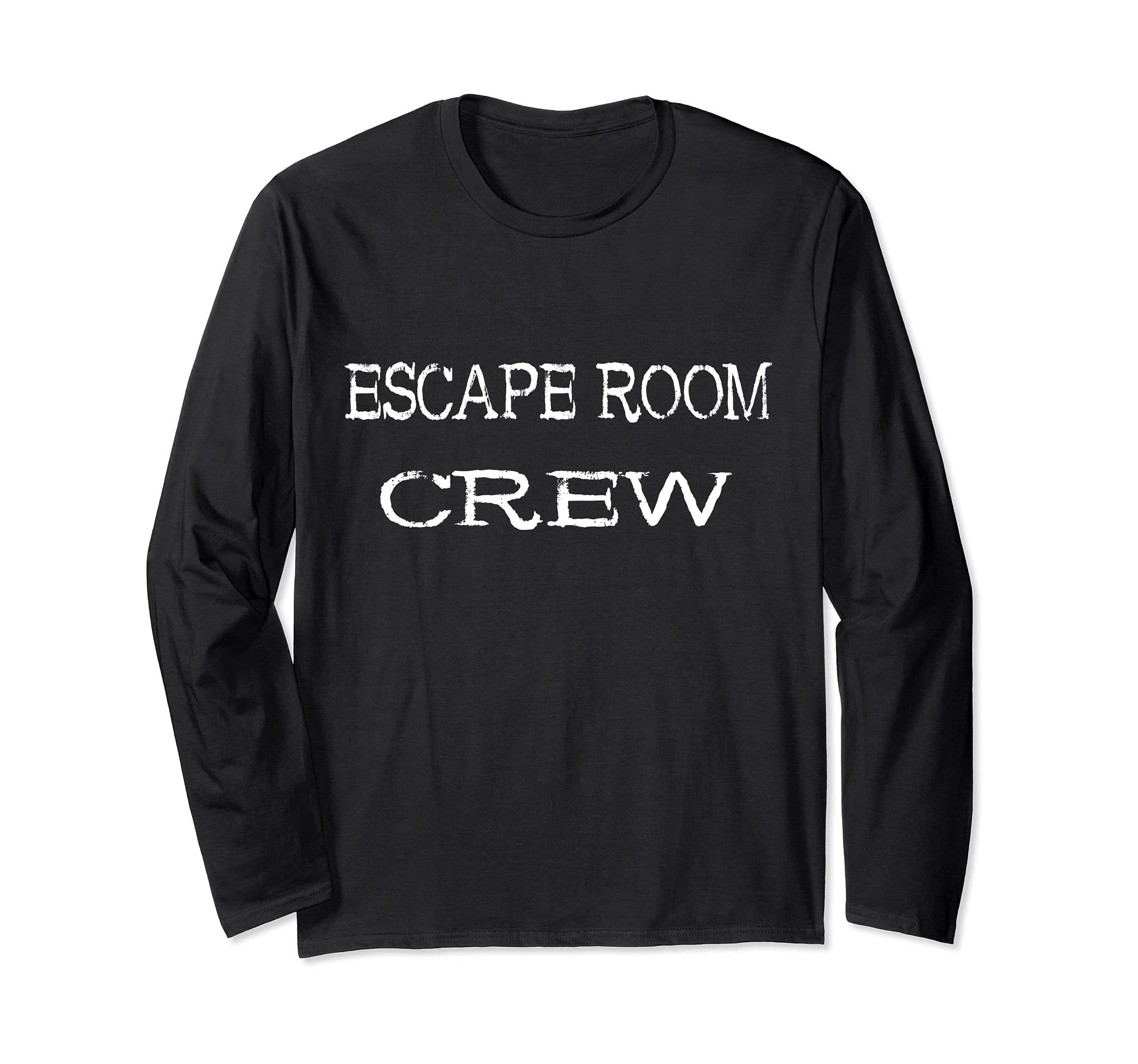 Escape Room Crew Exit Room Squad Adventure Game Group Team Long Sleeve T-Shirt