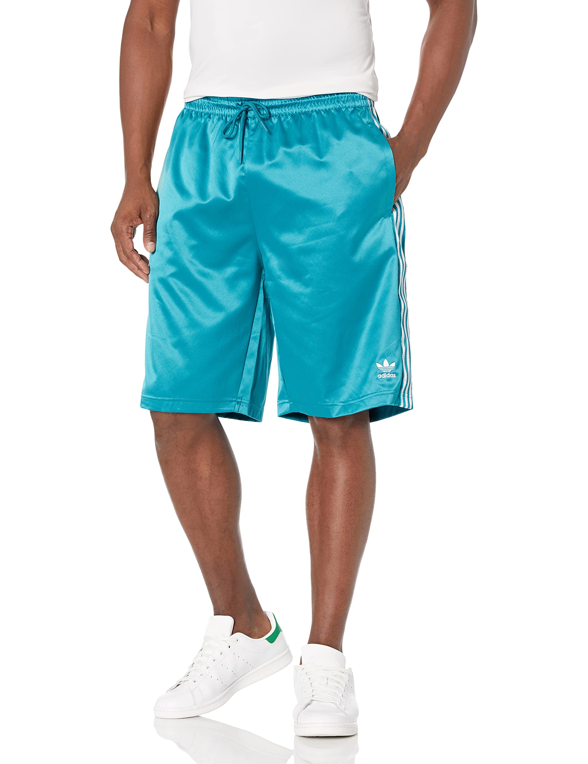 Adidas Originalsmens Adicolor Stripes Mesh Short Desertcart INDIA