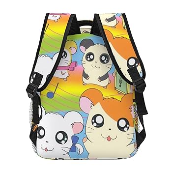 レア★新品未使用　20年以上前　ハム太郎　リュック とっとこハム太郎 ペットボトルケース付ひまわりチャーム