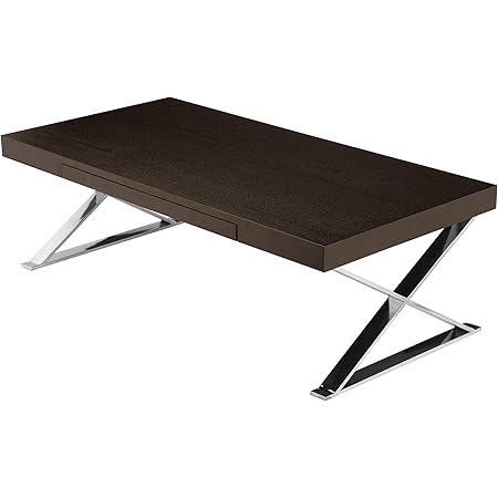 Amazon Com Pangea Home Alexa Coffee Table Black Furniture Decor