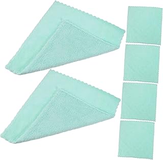 SECFOU 6 Pçs Toalha De Rosto Portátil Panos De Limpeza Toalhas De Limpeza Removedor De Maquiagem Toalhetes Para Rosto Pano De Maquiagem Panos De Banho Lenço Removedor De Maquiagem Lenço