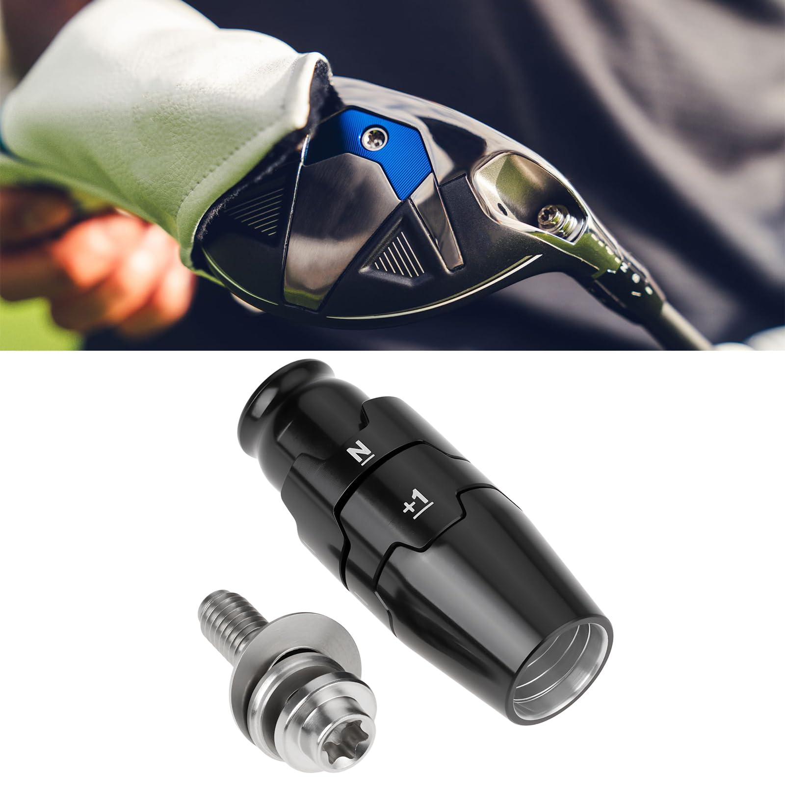 Adaptador de Varilla de Palo de Golf de 0,370 Pulgadas Compatible con Callaway Epic Flash Paradym Ai Smoke Apex Compatible con Reva