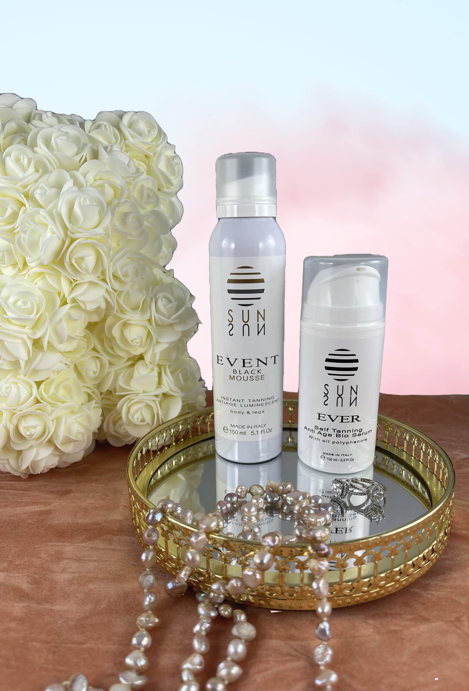 Palazzo Rosa - Piękno dla Twojego naturalnego ciała i wyprodukowane we Włoszech - najlepsze samoopalacze dla Twojej skóry na bazie aloesu - SERUM SAMOBRONZCZAJĄCE 100 ml