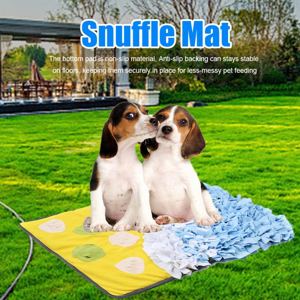 Trainingspads Für Hunde Katzen Schnupftabak Matte Nosework Aktivität Spielzeug Waschbares Training Für Hunde Fütterung Pad Decke NahrungssucheStressabbau 1St