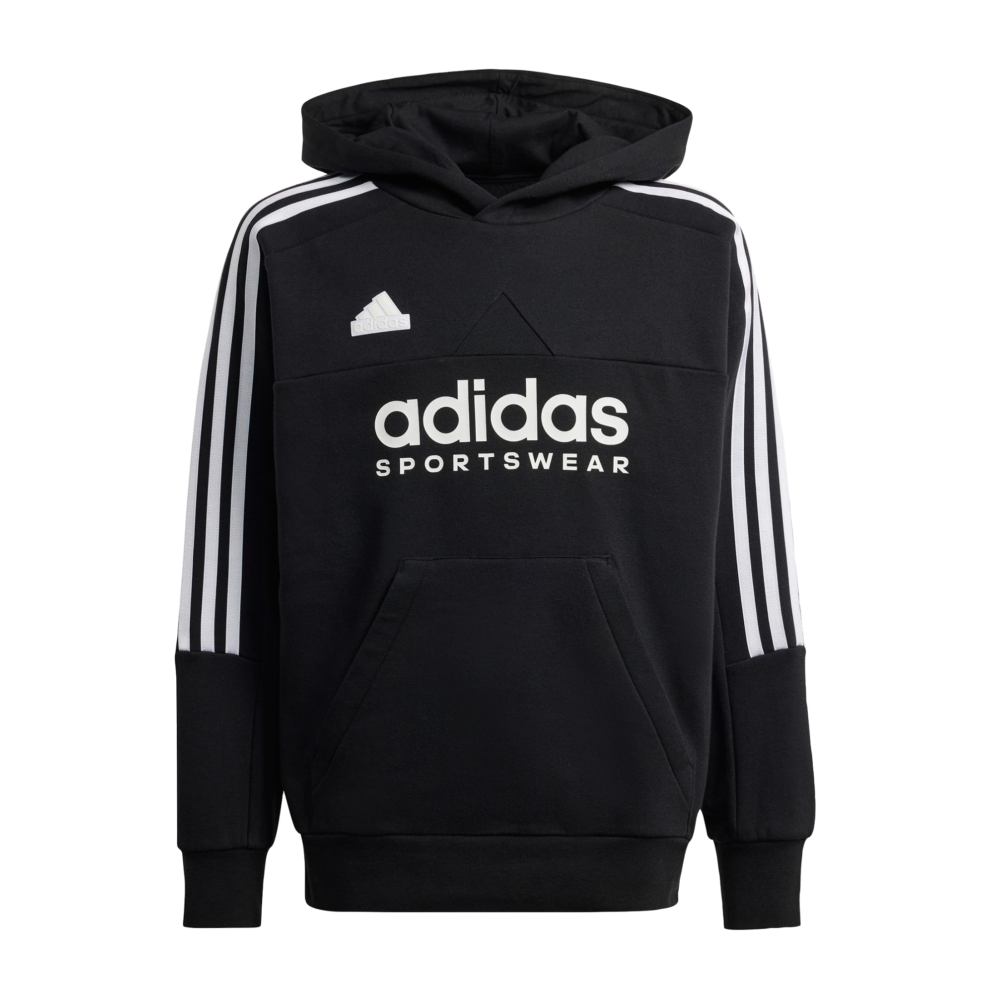 Adidas Hot Fleece Felpa con Cappuccio Unisex - Bambini e Ragazzi (Pacco da 1)