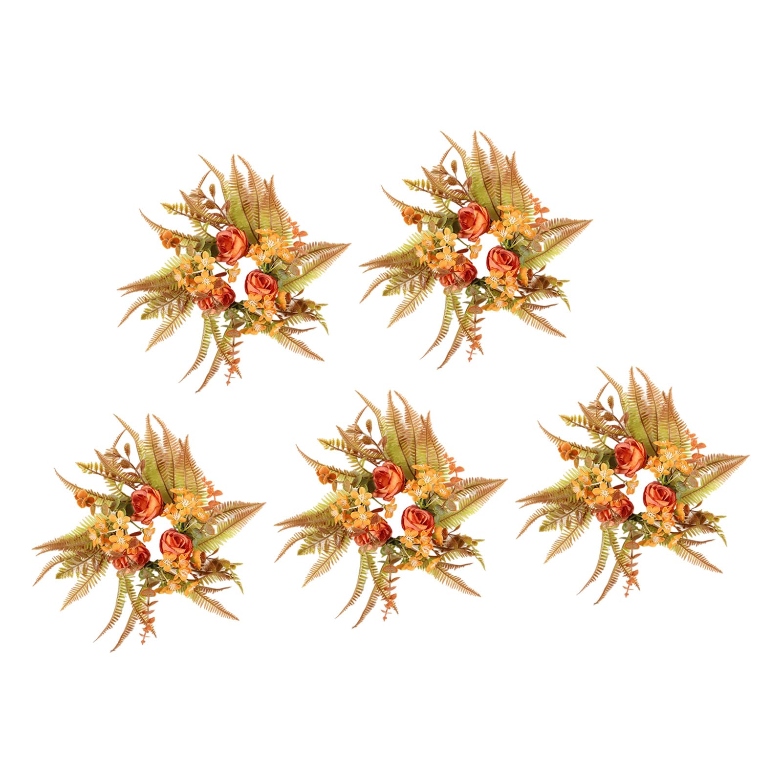 Tsophreniq Fall Themed Holders Garlands Dining Table Centerpieces Suitable for Various Holiday Celebrations Autumns Table Centerpieces