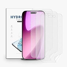Matte Film for iPhone 17 Pro Max, 3 Pieces TPU Anti-Glare Hydrogel Protective Films, Matt Screen Protection, Anti Fingerprint (Not Tempered Glass)