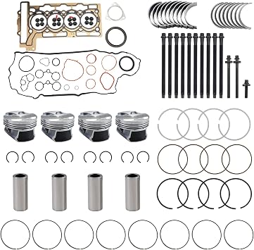 Engine Rebuild Piston Kit For 2007-2016 Mini Cooper Clubman R55 R56 N12 N16 1.6L Replace 20606049609 HS26453PT 11257566477