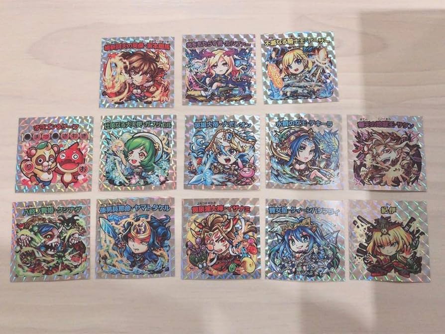 Amazon.co.jp: モンスト コトダマン 全13種 ビックリマンシール : おもちゃ