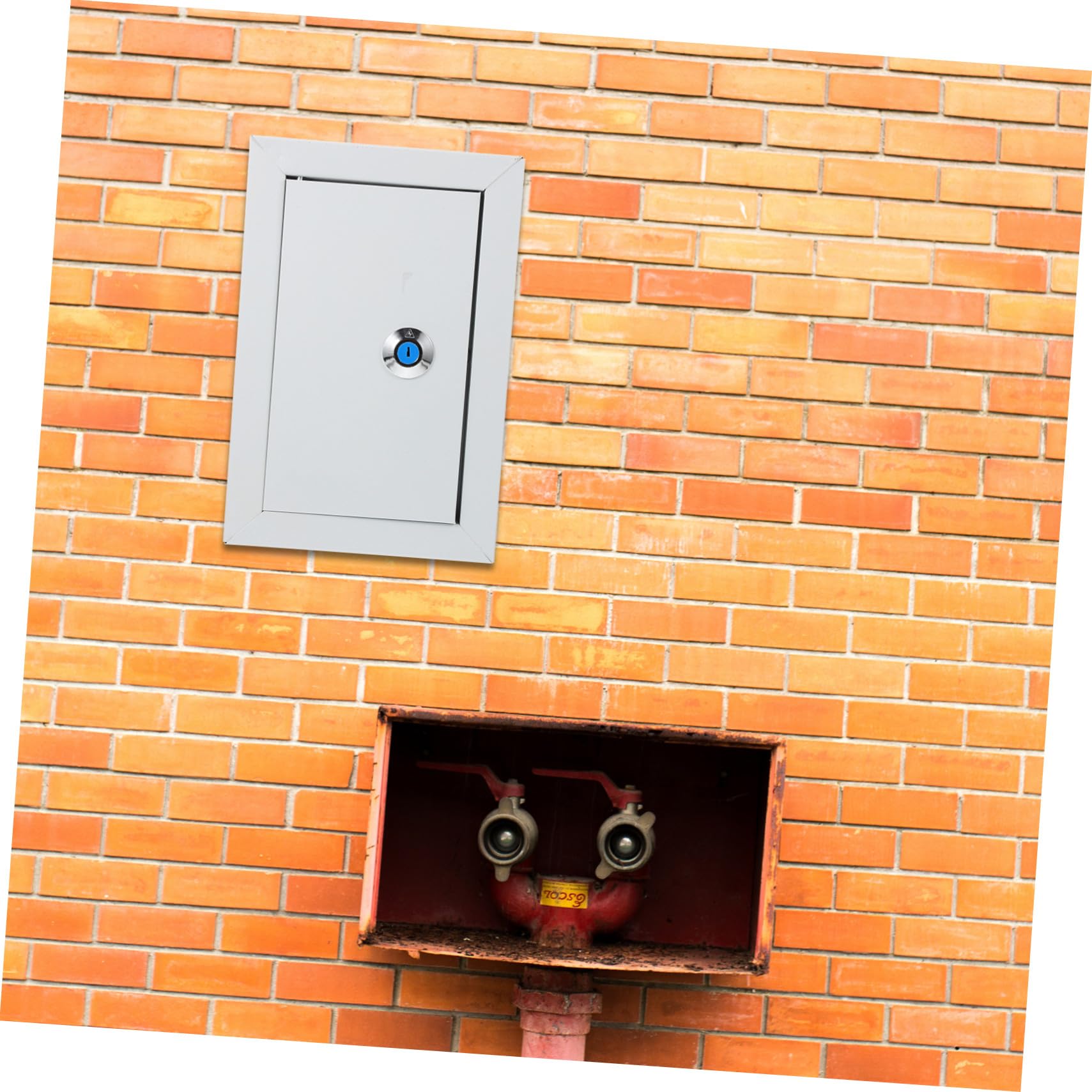 Gatuida Scatola in Ferro Bianco di Distribuzione Elettrica e Parete per Installazione Facile Funzionamento Sicuro Hotel e Centri Commerciali