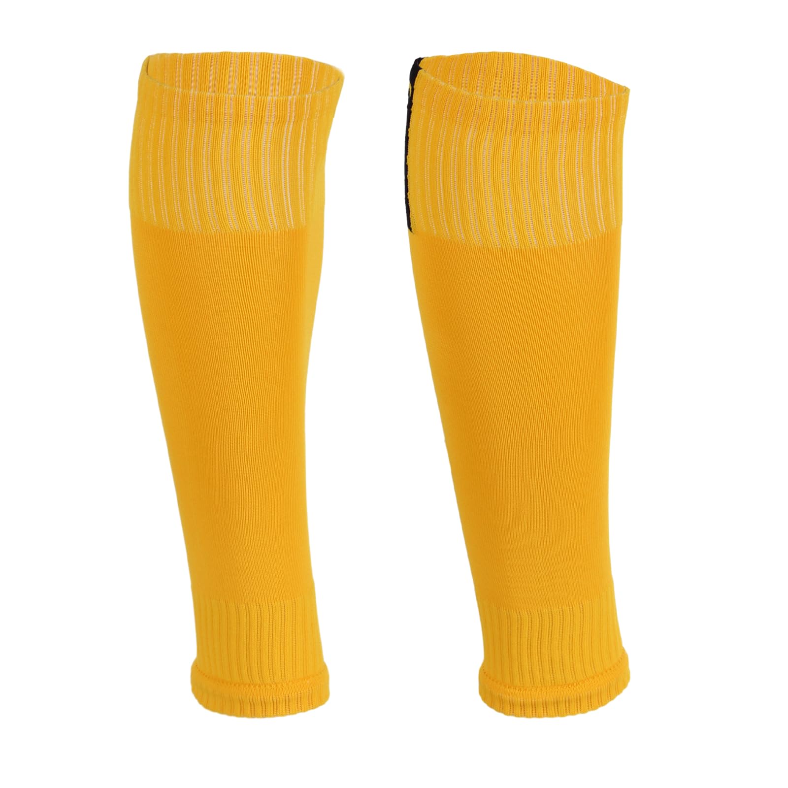Football Sock Sleeves for Men Women, Leg Sleeves Football Pre Cut Football Socks Gain the Edge Sock Sleeves Rugby Shin Guard Footless Sock for Athletic Running Hiking Cycling