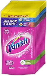 Vanish Tira Manchas Liquido para roupas coloridas embalagem econômica 6 litros