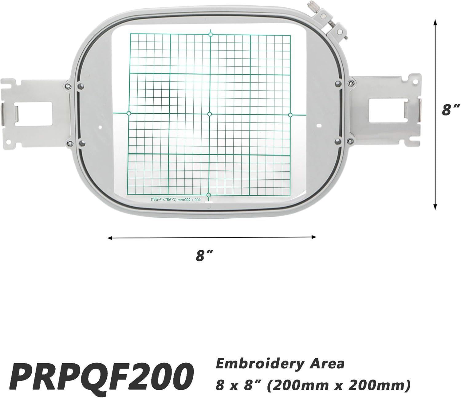 Sew Tech PRPQF200 Embroidery Hoop for Brother PR670E PR1050X PR1000e PR655 Babylock Valiant Endurance 2 Intrepid etc, Sewing and Embroidery Machine Hoop