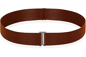Invisible, Comfortable & Secure: The Brown Elastic Belt for a Perfect Fit