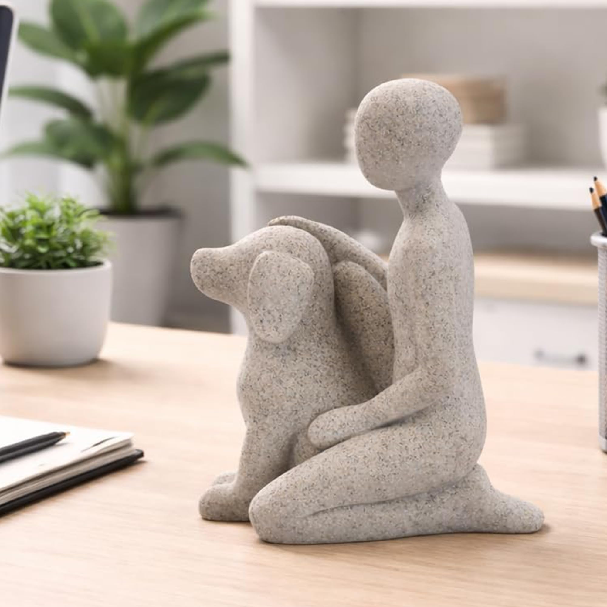 Regalos de duelo de mascotas para honrar a tu perro con una figura angelical