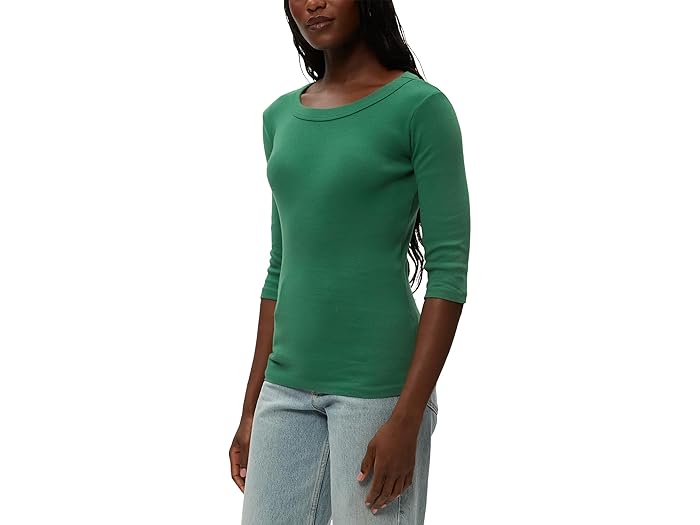 Dot 3/4 Sleeve Tee - Image 3