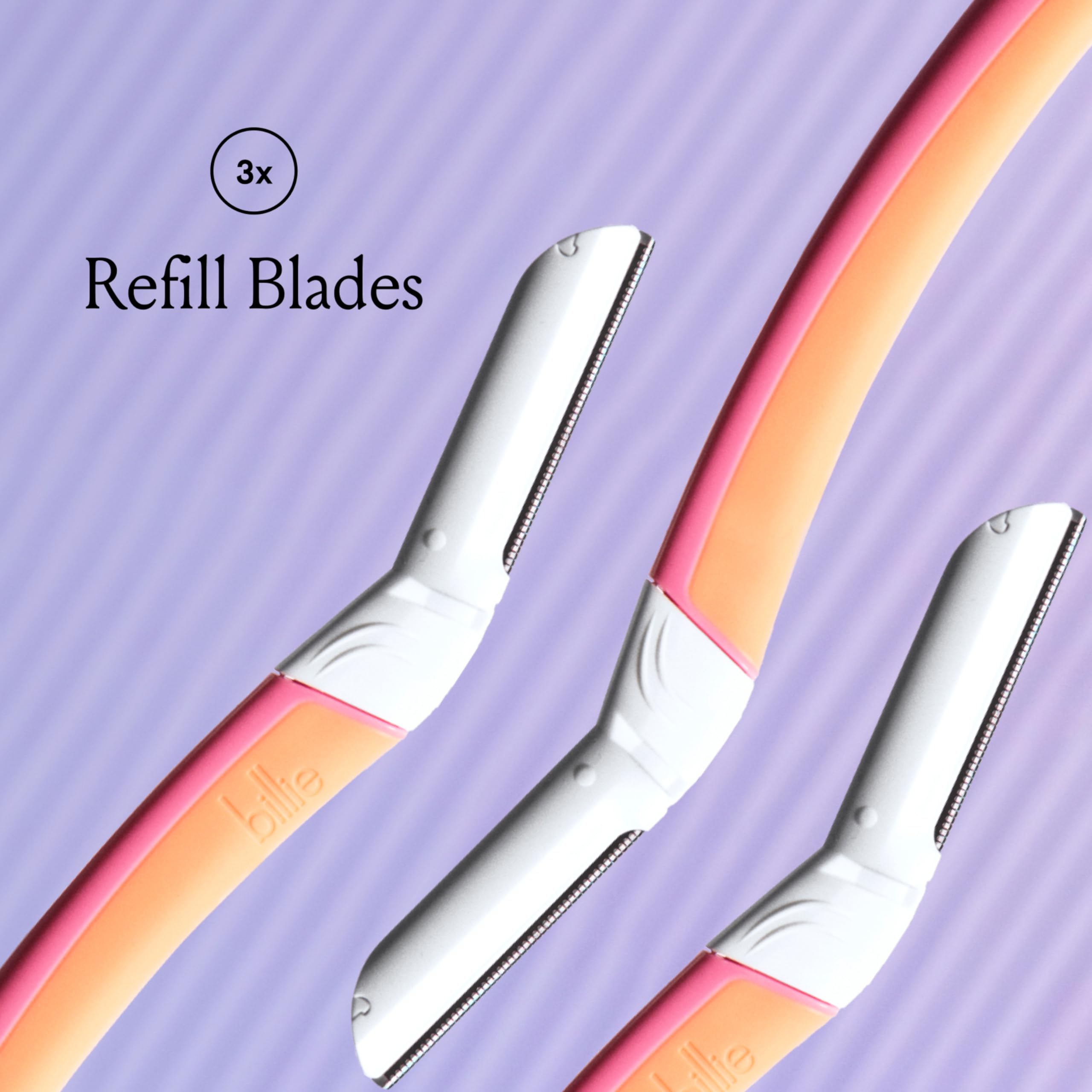 Billie Dermaplane Razor Refills - 3 Blades -2