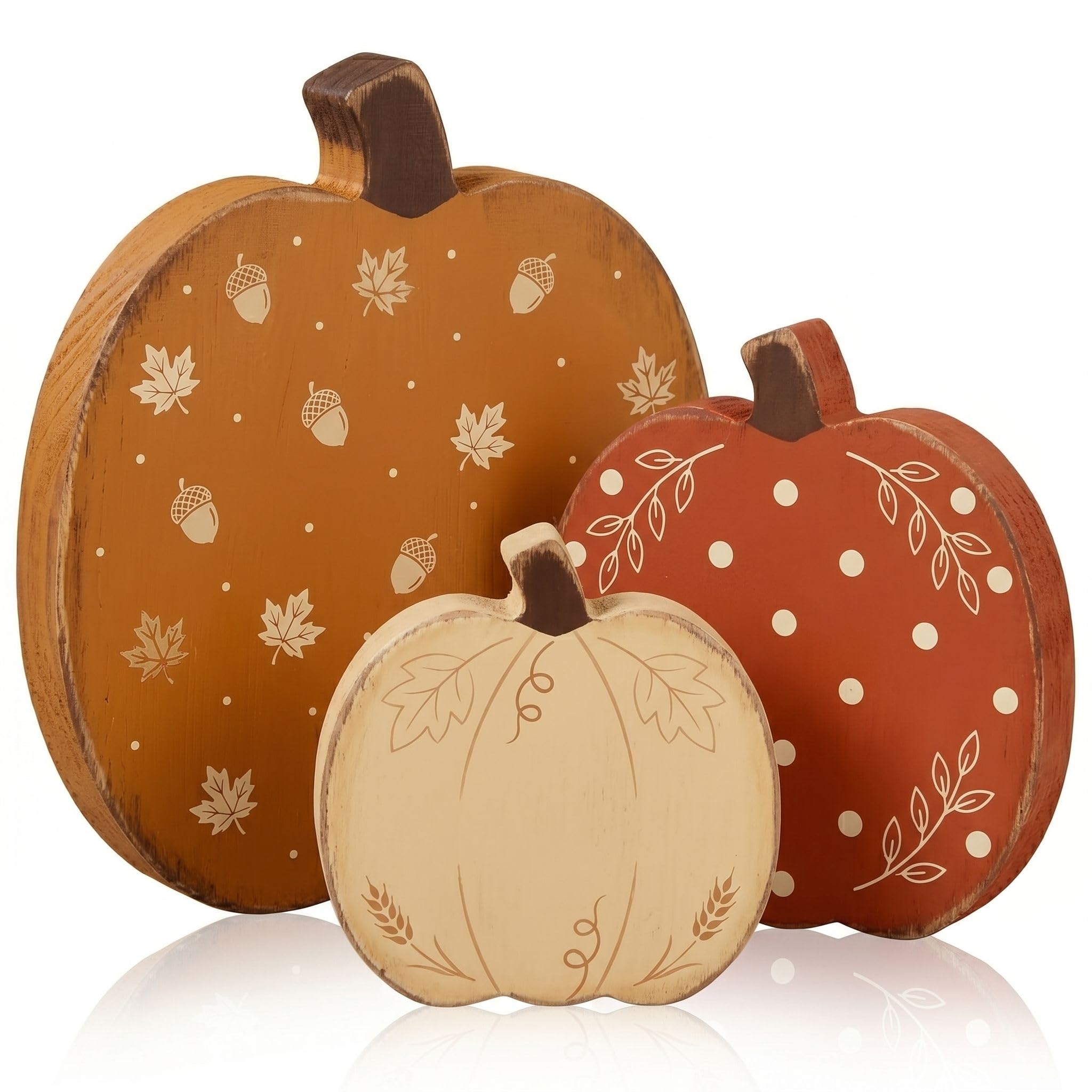 Photo 1 of Earligrow Wooden Pumpkin Fall Decor