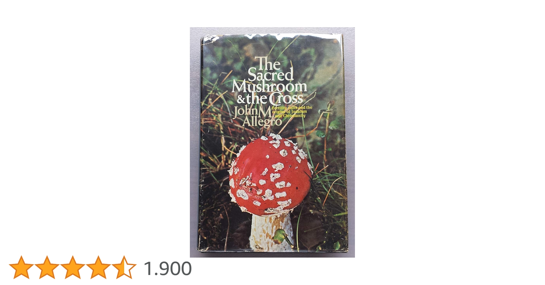洋書 The Sacred Mushroom & Cross by Allegro 250px-