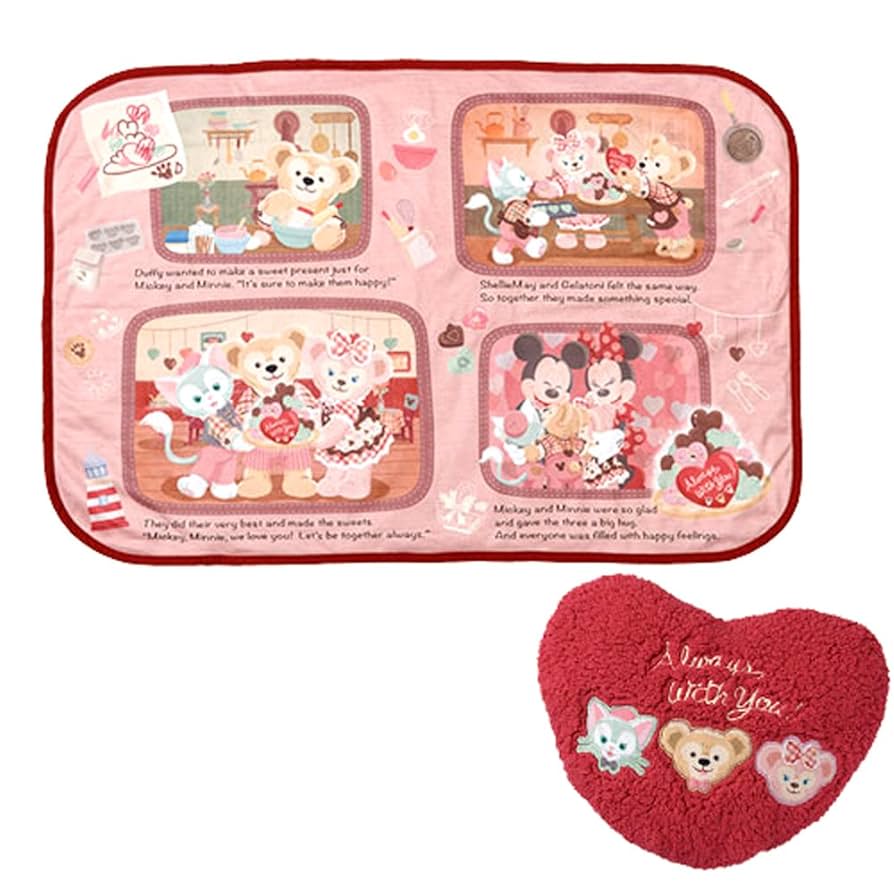 ダッフィー 毛布 約140cm x 約190cm 公式】秋冬をあったかく♪ダッフィー＆フレンズのグッズ｜東京