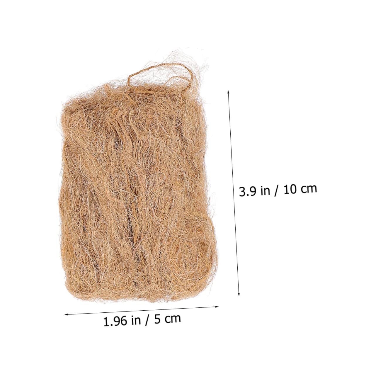 POPETPOP 12 Pièces Soie de Jute - Accessoire de Camping Accessoire de Survie Cordon Allume-feu Outils de cheminée Accessoires de grillade Accessoire Allume feu