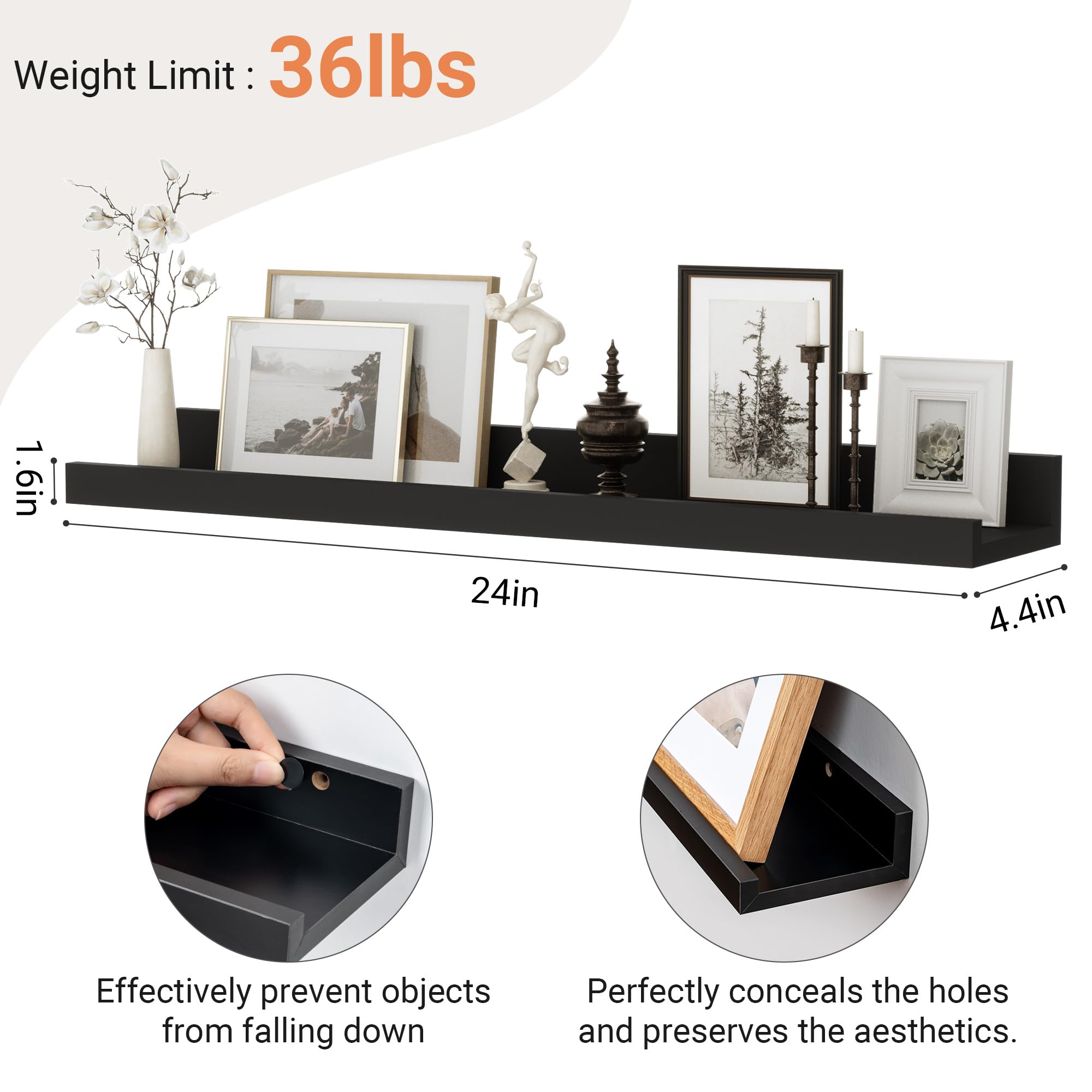 Floating Shelves Set of 2 - Image 3