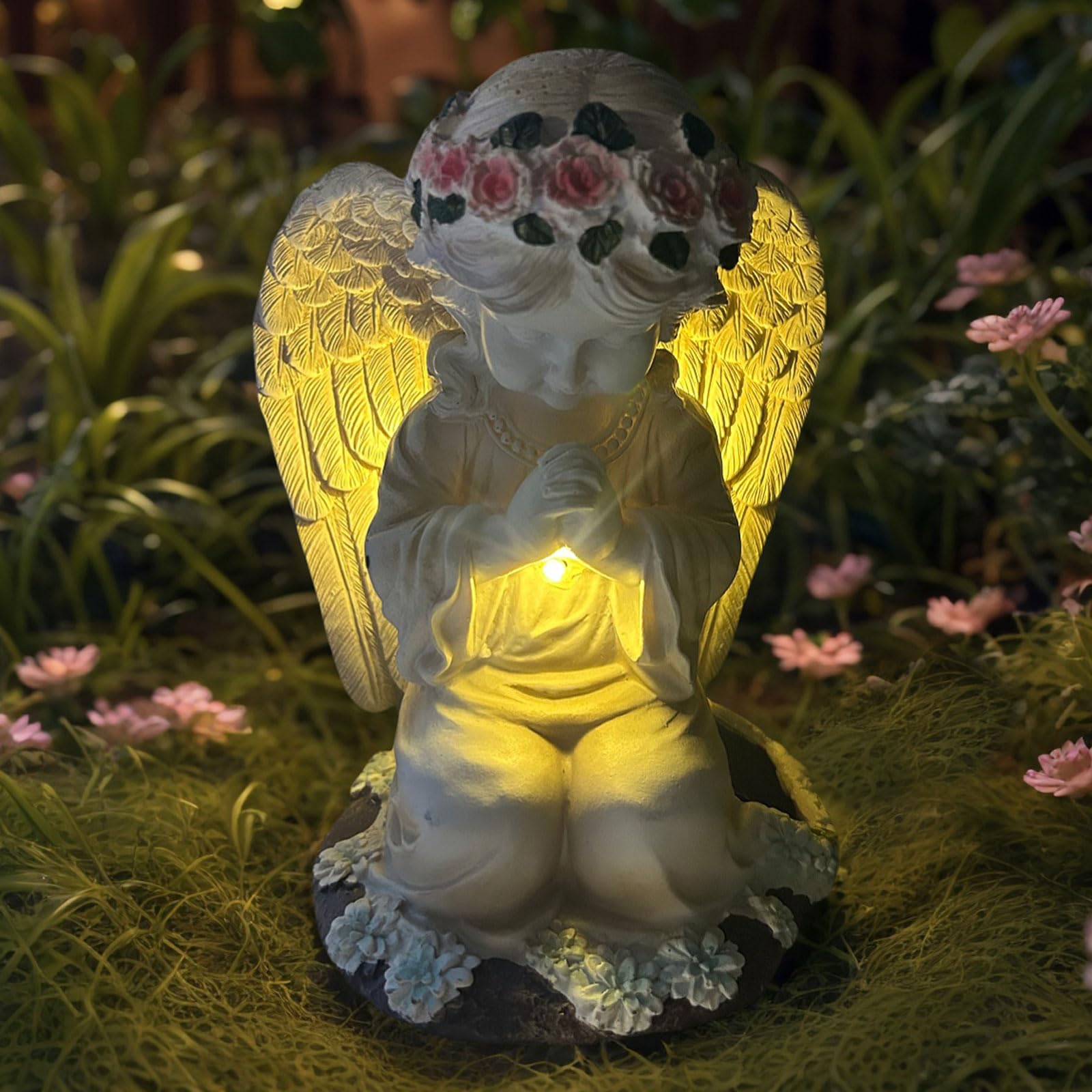 YODY Angel Solar Figurine