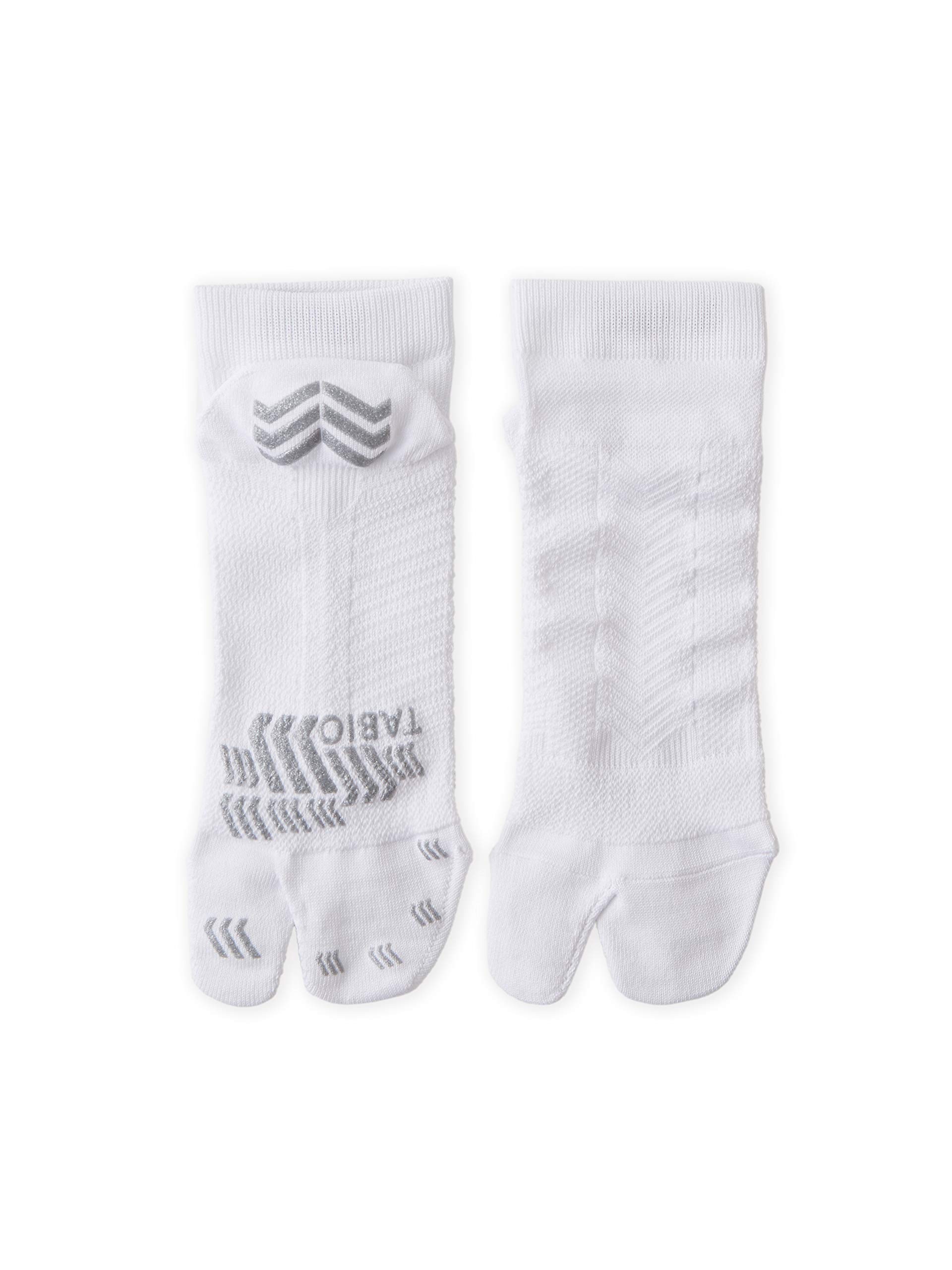 Tabio Racing Run Tabi Socks Sarashi White Split Toe Running Japan Made