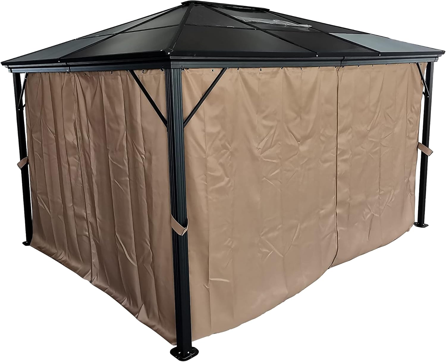 Gazebo Privacy Curtains, 4 Panels, Beige (10x12) Amazon.ca Home