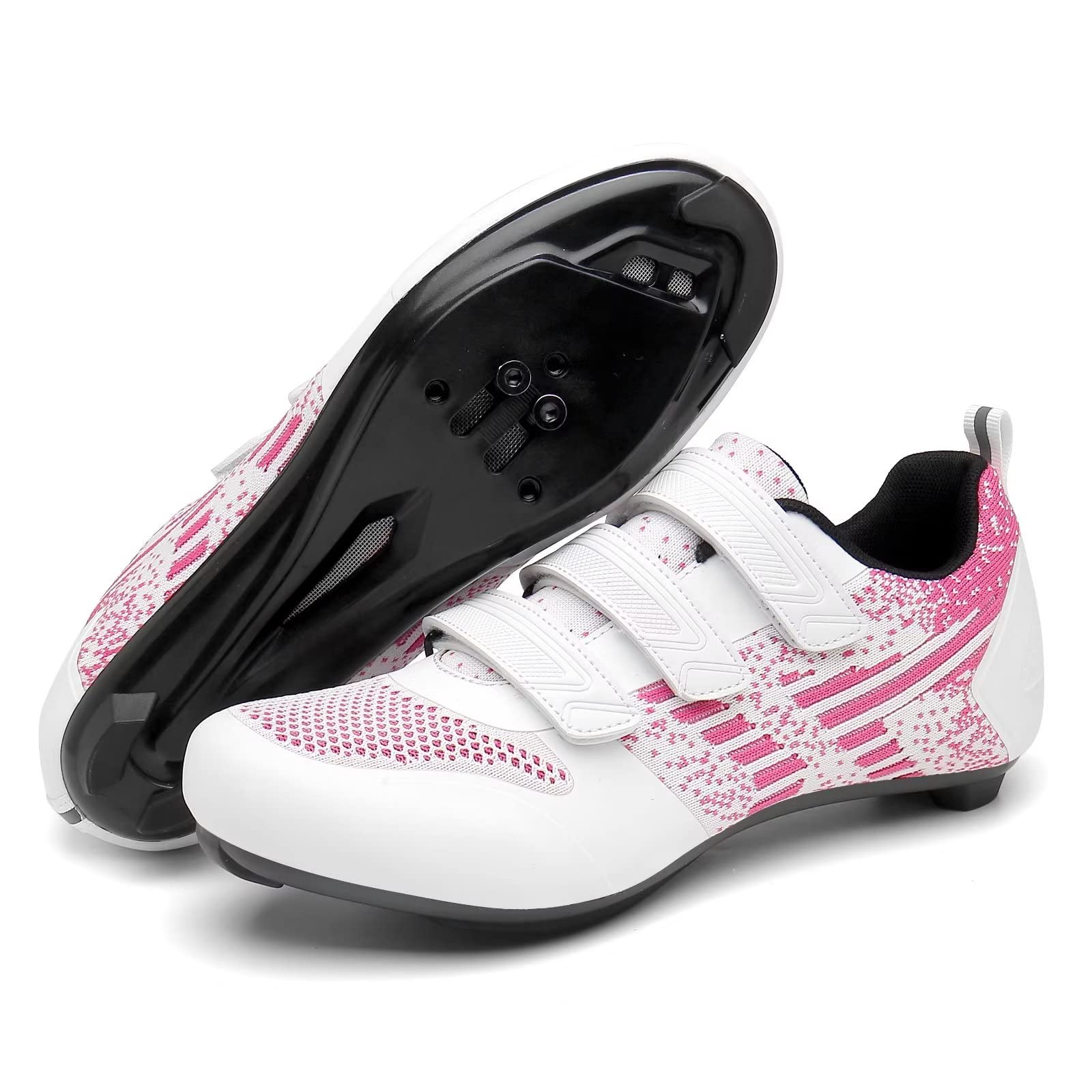 Zapatillas MTB Hombre Zapatillas Spinning Mujer Transpirables Zapatillas Ciclismo Carretera Zapatillas de Bicicleta de Carretera Zapatillas de Ciclismo