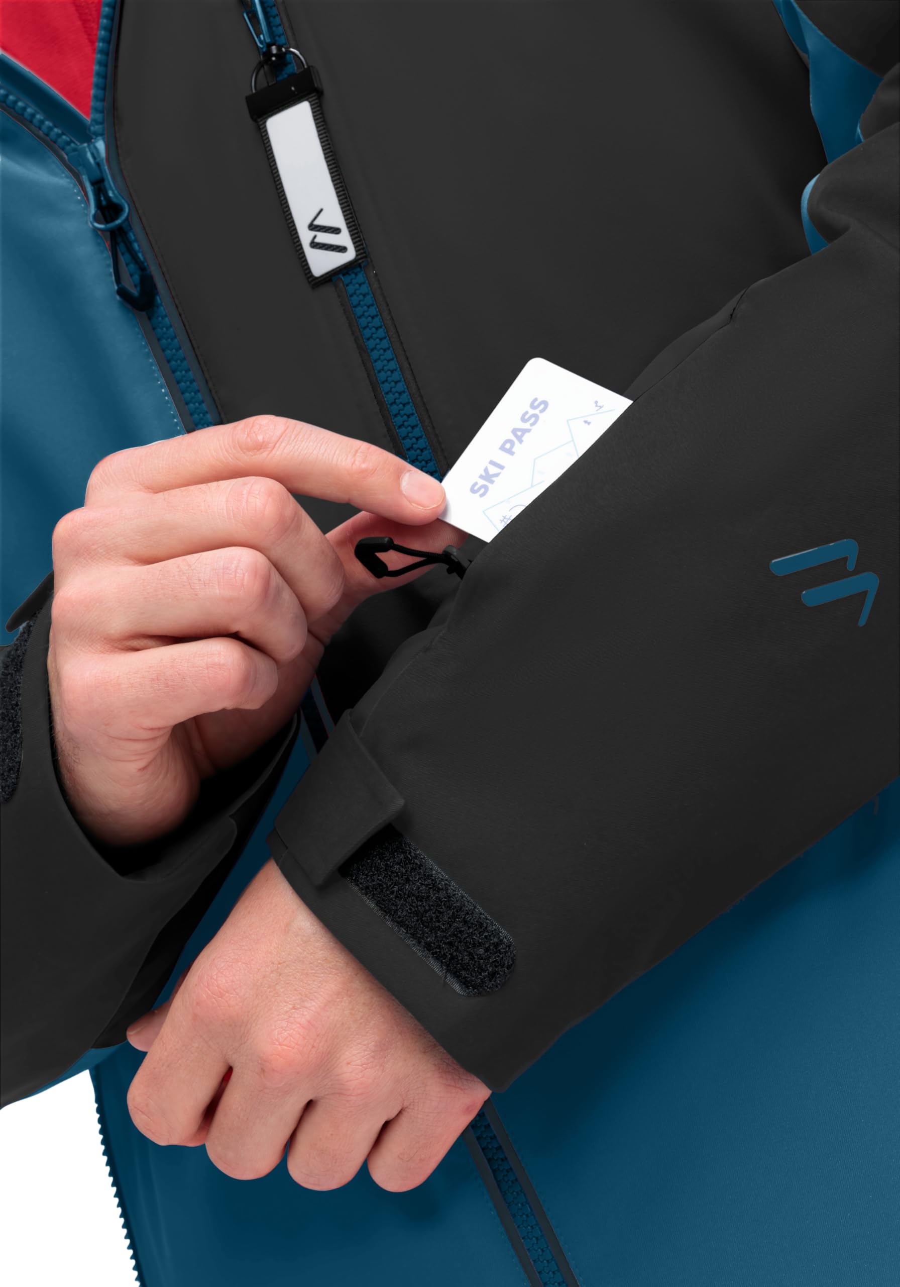 Maier Sports Oravice, Warme Herren Skijacke, Wasserdichte Winterjacke mit 4-Wege-Stretch, mTEX Wetterschutz und mTHERM für hohen Wärmerückhalt, PFC-frei
