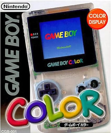 【整備済み品】 任天堂 Nintendo ゲームボーイ カラー クリア 画面交換済み GAMEBOY COLOR 【メーカー生産終了】