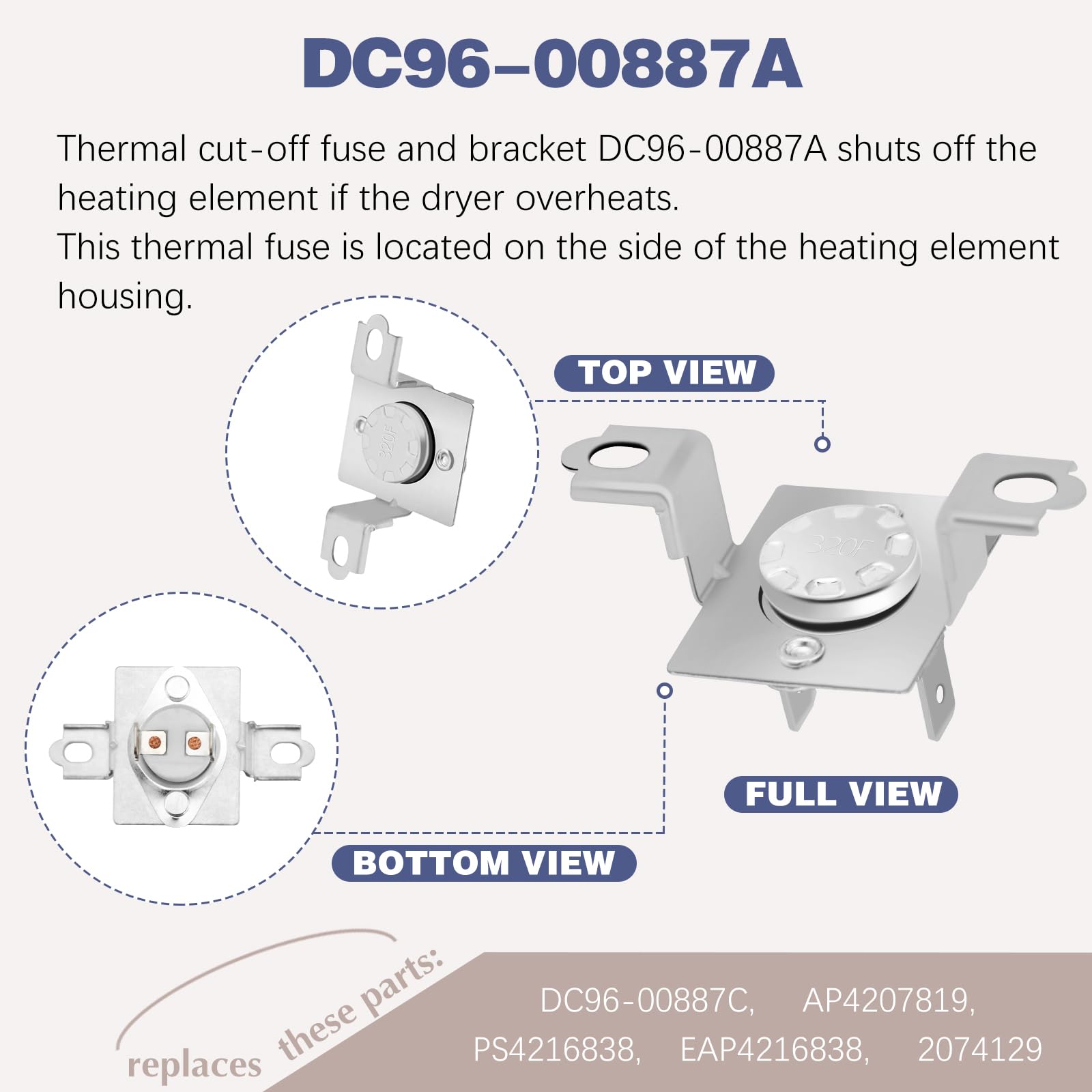 DV45H7000EW/A2 DV45H7200EW/A2 DVE45N5300V/A3 DVE45R6100C/A3 DVE45R6100W/A3 DVE45T3200W/A3 DVE45T3400V/A3 DVE4E45T3400V/A3 DVE4E45T3400V/A3 DVE4E45T3400V/A3 DVE4E4E45T600 Elemento calefactor para