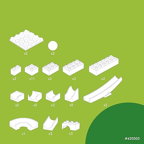 Miniatura 3 de Hubelino 420503 Juego de expansión de sierra de marmoles, compatible con el popular sistema de bloques de construcción, 45 piezas, para edades de 4