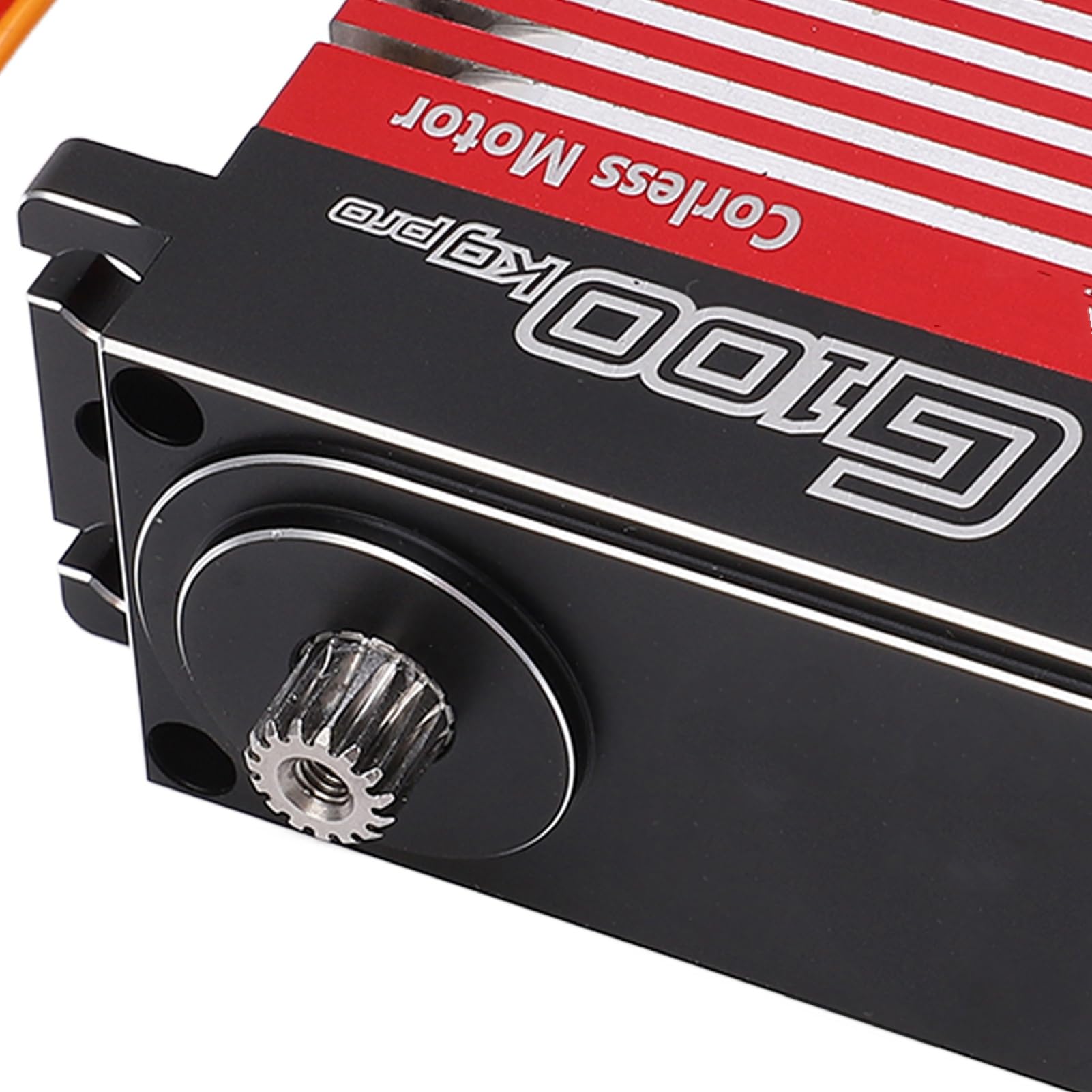 CHICIRIS Cyfrowy Serwosilnik o Wysokim Momencie Obrotowym 100 KG Wodoodporna Przekładnia Kierownicza RC z ochroną IP67 dla 1/5 1/6 RC Car Robot Boat Helicopter