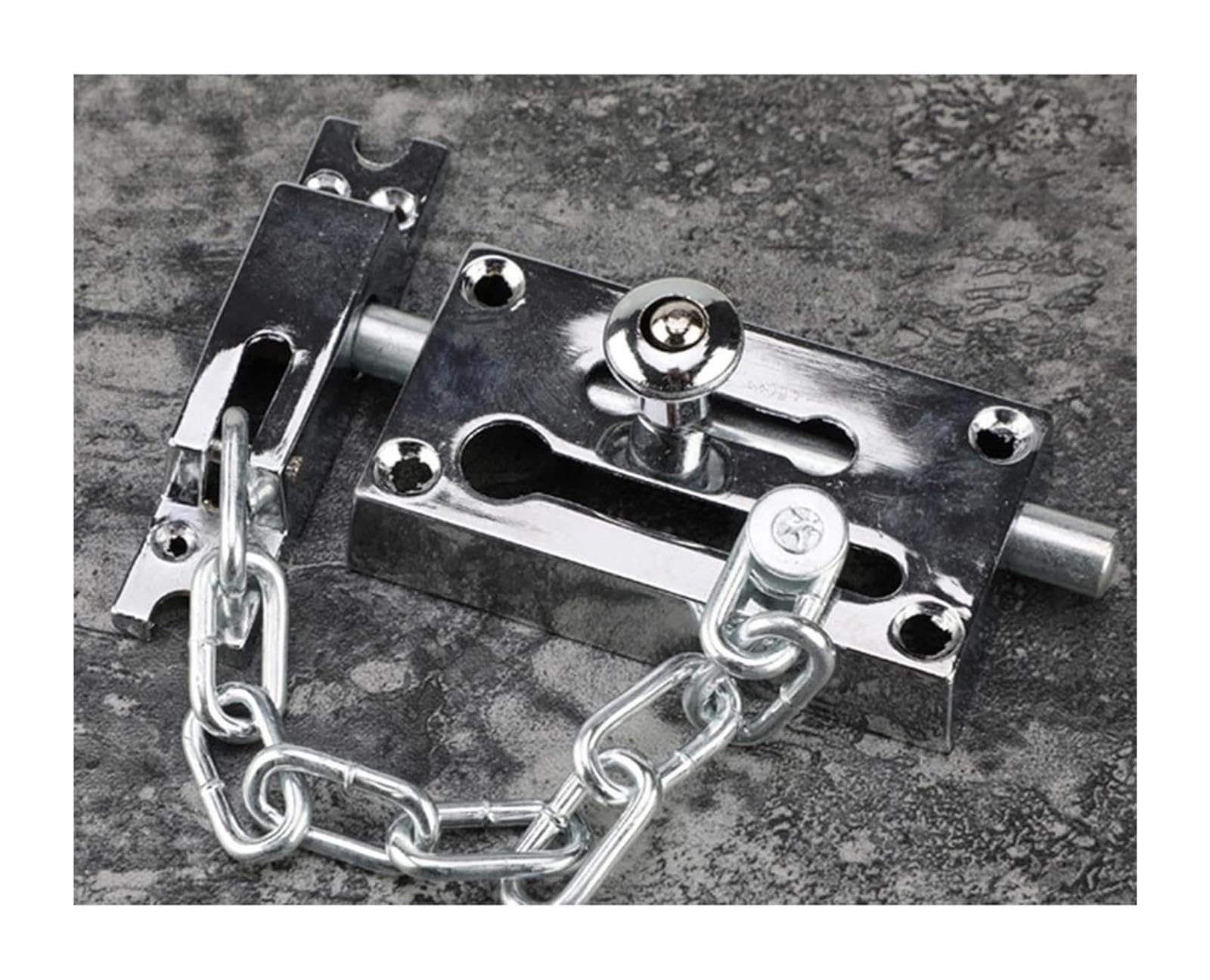 Drzwi łańcuchowe ze stopu aluminium lub z przesuwnym sworzniem