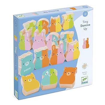 Amazon | DJECO ジェコ タイニーアップ ドミノ ドミノ倒し
