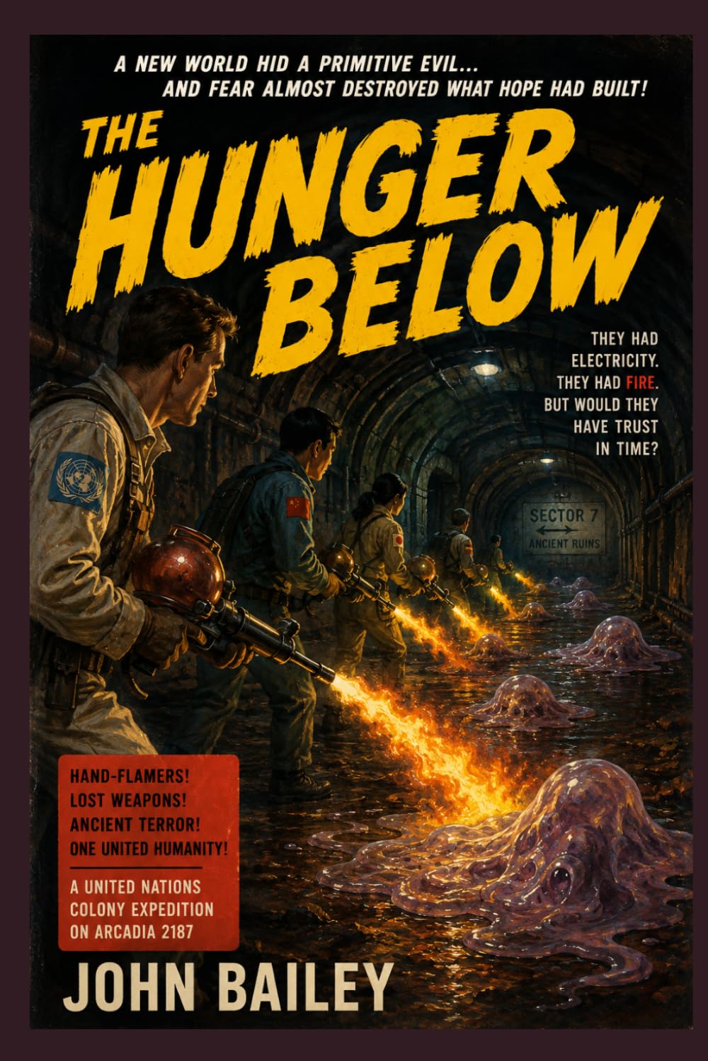 THE HUNGER BELOW (Science Fiction Singles)
