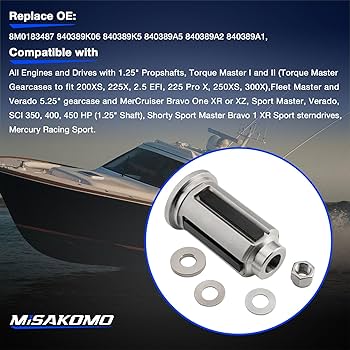 Amazon.com : Misakomo Boats Propeller Hub Kit Assembly