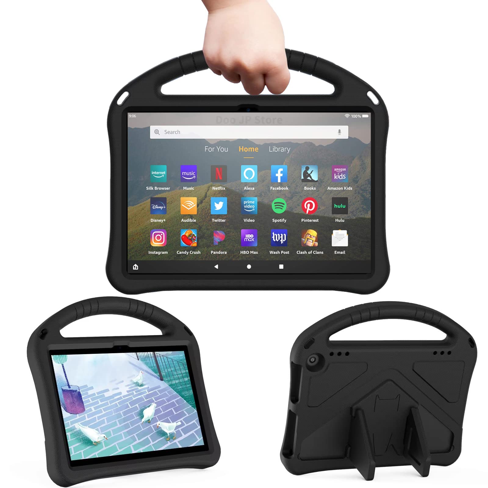 Amazon.co.jp: 「Doo」Fire HD 8/ Fire HD 8 Plus ケース 2022年モデル 