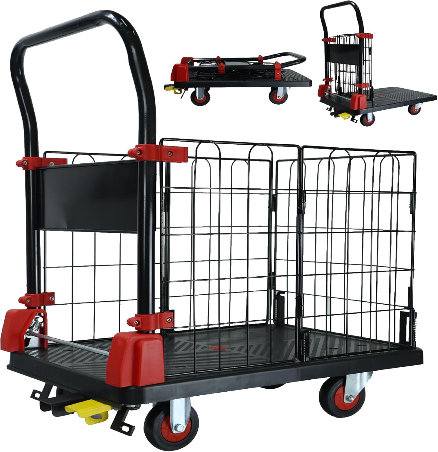 Litheli 電動キャリーワゴン 坂道運搬 軽量 大容量100L 長距離航続