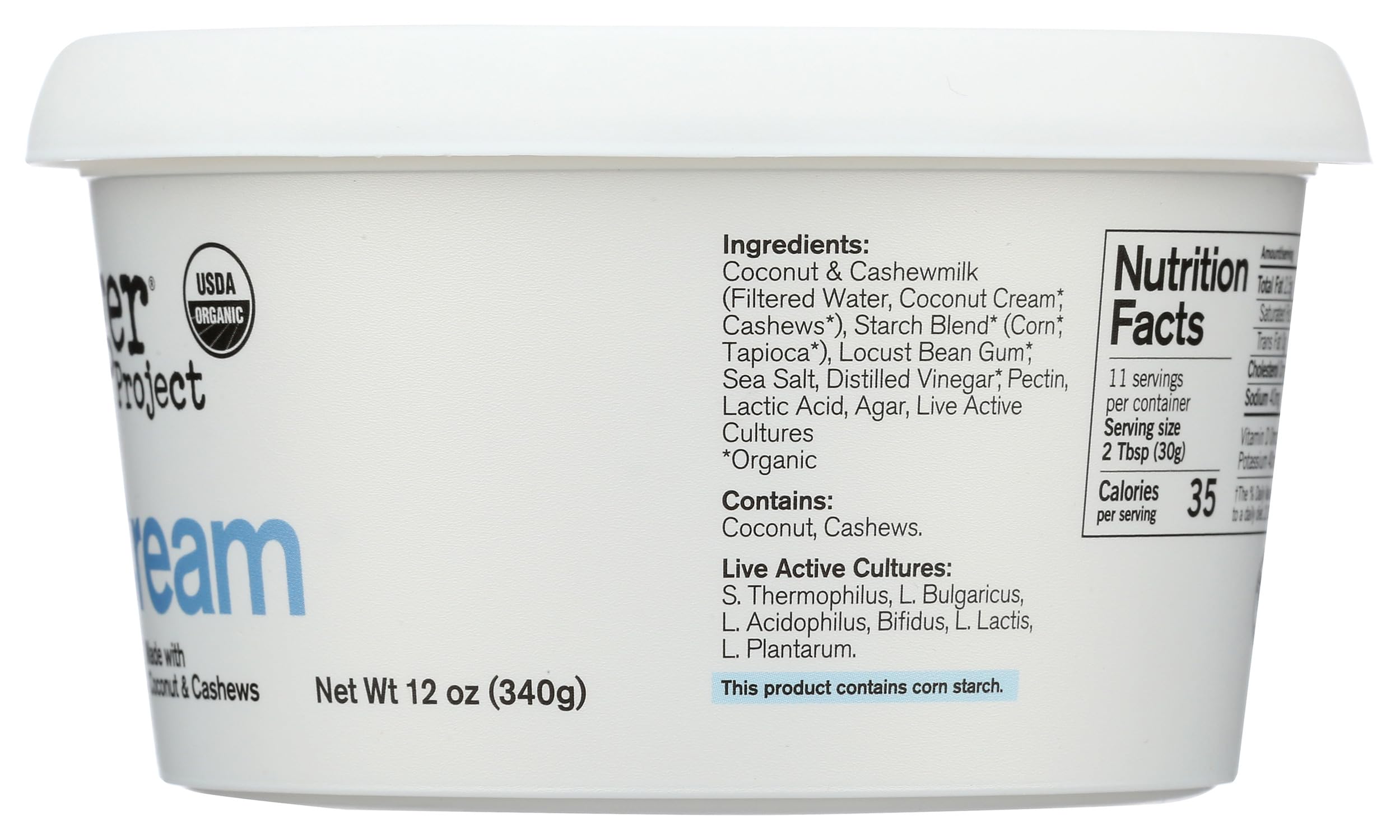 Forager Project Organic Dairy-Free Sour Cream Alternative 12 Ounce — view 7