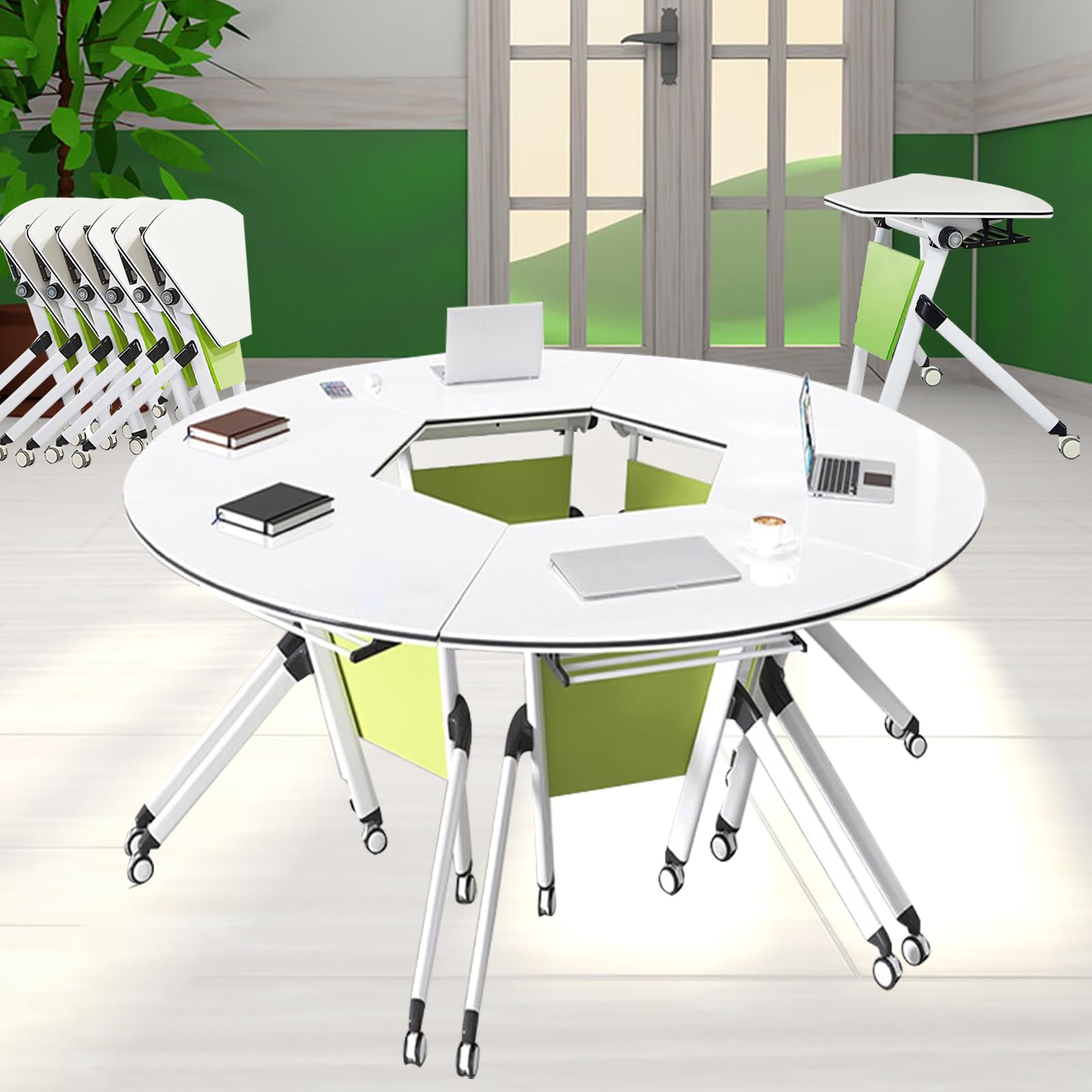 Amazon.com: JNMDLAKO 6pcs Conference Table Round Conference
