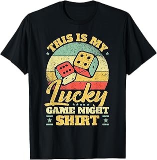 Game Night Host I Lucky Board Game Night T-Shirt