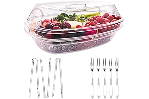 Versatile Chilled Serving Platter for Parties and Appetizers